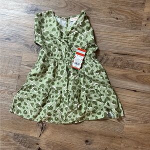 Carter's Green Polka Dot Kids Dress